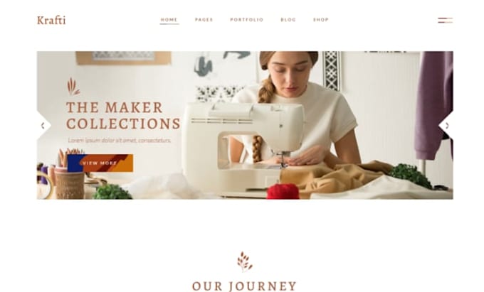create squarespace handmade product ecommerce website handicraft store website