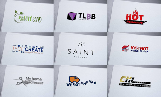 design 5 beautiful logo concepts within 24 hours