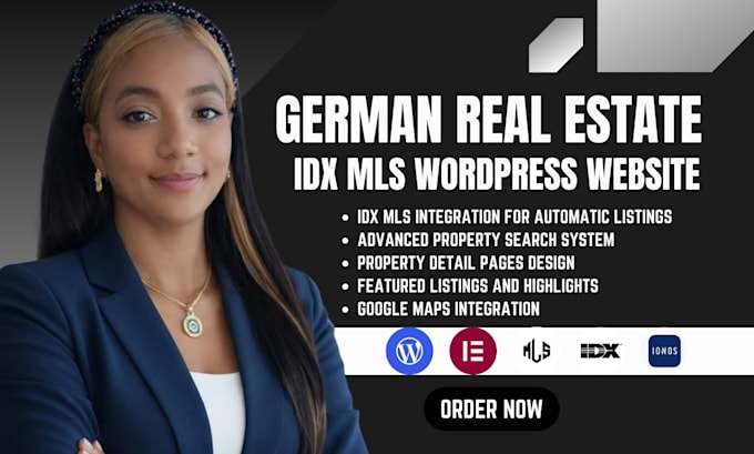 build wordpress real estate website idx mls integration property listing website