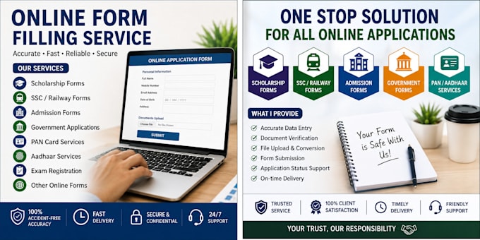 fill and submit online forms professionally