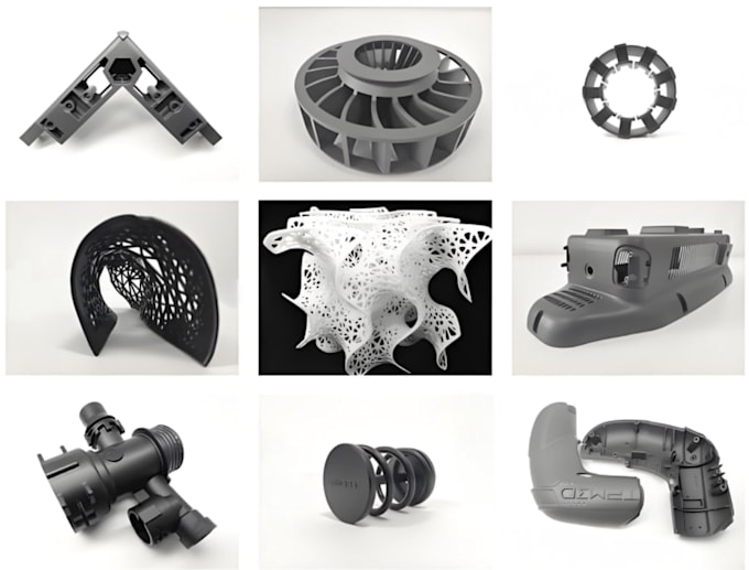 custom cnc machining 3d printing for automotive prototypes industrial parts