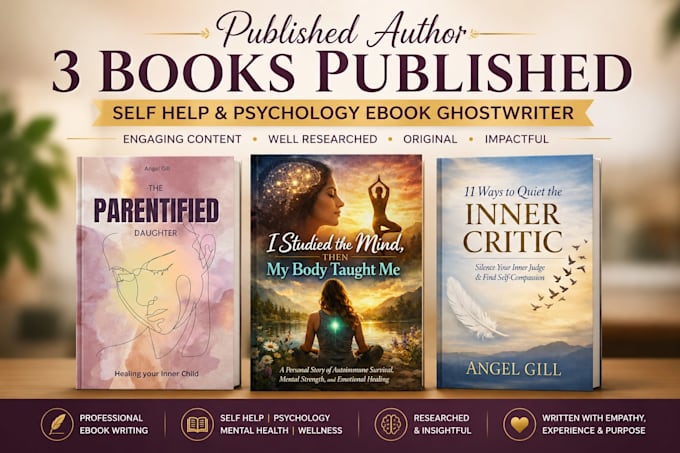 write a professional self help book ready for publishing