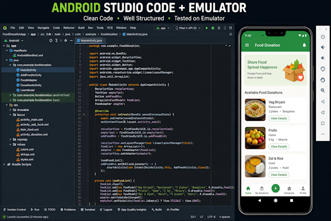 develop android apps in java