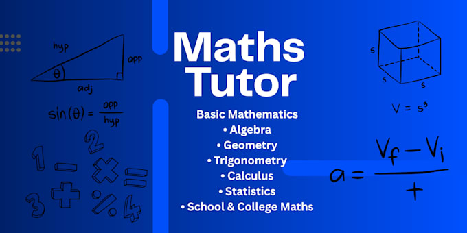 be your maths tutor