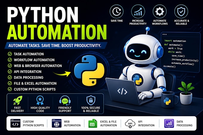 automate tasks and workflows using python