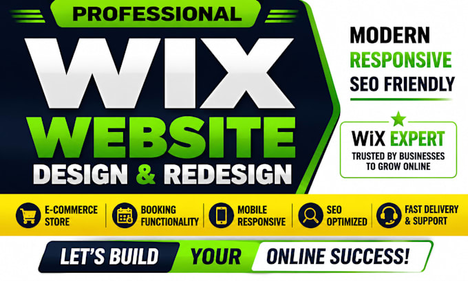design wix website, redesign wix website, wix ecommerce website