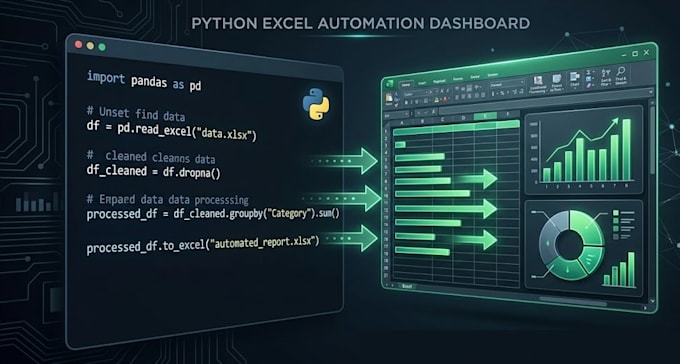 do python excel automation and data processing scripts