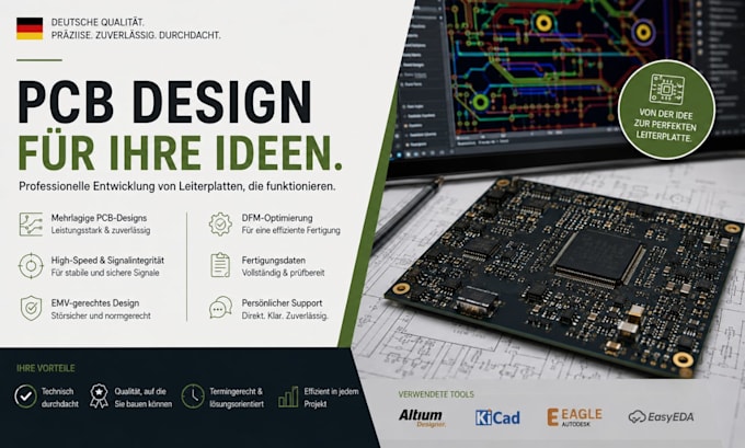 develop manufacturable pcb systems for production