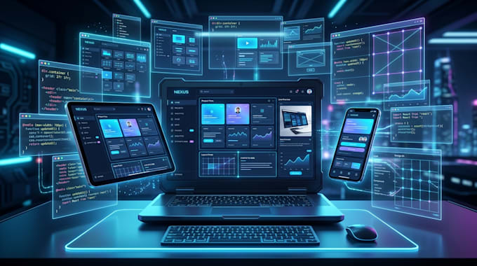 design and develop modern responsive UI UX website for business