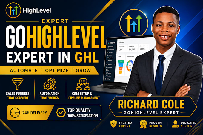 gohighlevel website design gohighlevel landing page go high