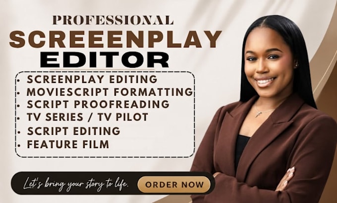 edit your screenplay, refine movie script, script writing, feature film script