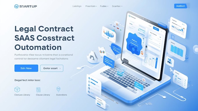 build a custom contract management and legal document automation platform