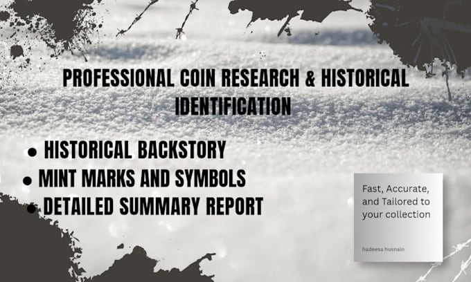 do professional coin research