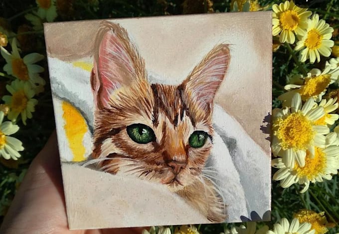 hand painted people and pets