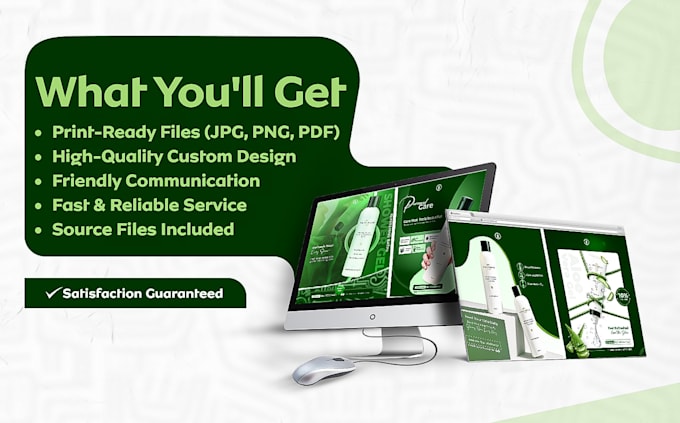 design professional product flyers