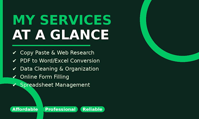 do excel data entry, formatting and spreadsheet work