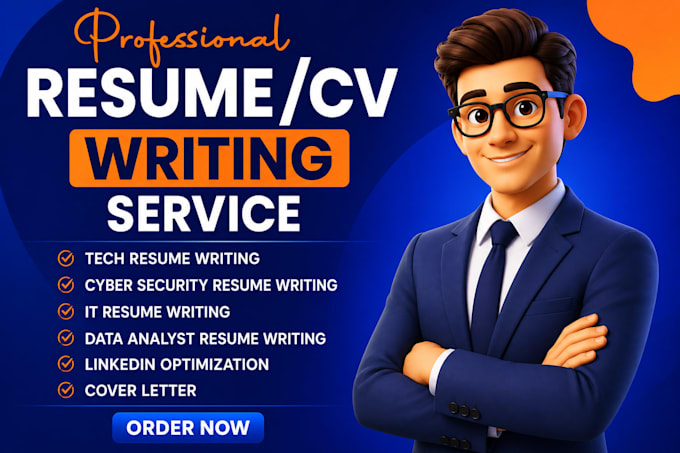 write cyber security resume tech resume IT resume and data analyst resume