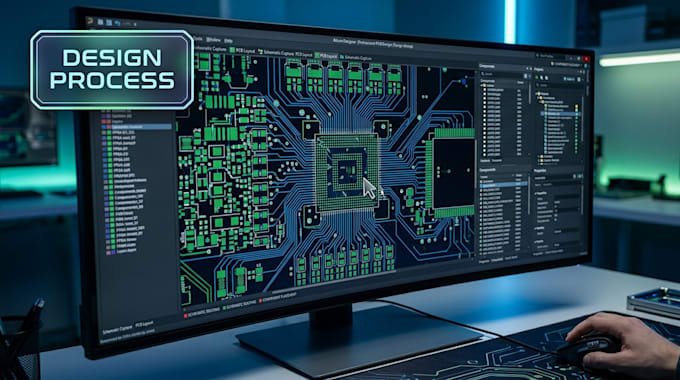 develop nrf52840 wearable smartpatch pcb with embedded firmware