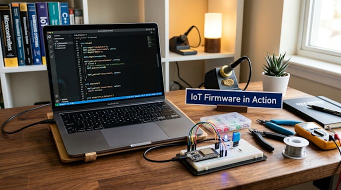 design pcbs and develop iot firmware for wearables