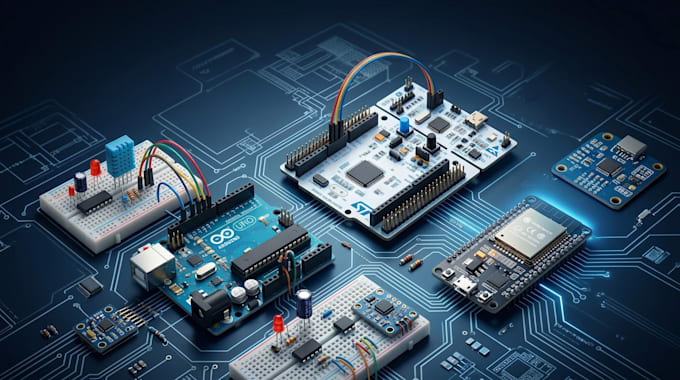 provide embedded microcontroller programming for arduino, stm32 and esp32
