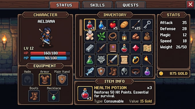 create professional assets for games