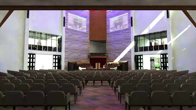 design mosque, church, and religious facility 3d visualization