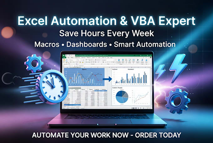 do excel spreadsheet, excel vba, excel macros, dashboard, google sheets, finance