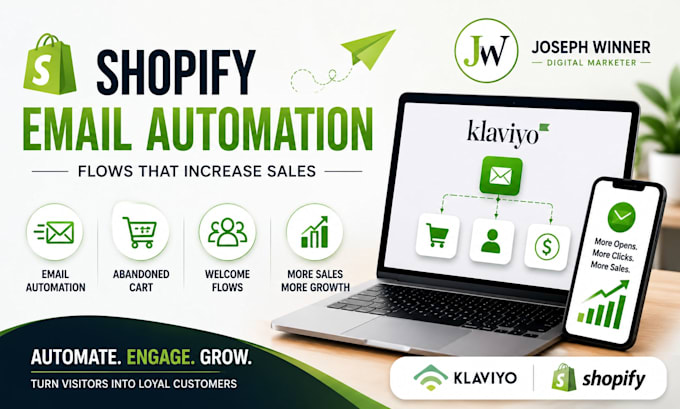 create shopify email automation flows that increase sales