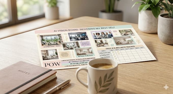 create your custom ai vision board and habit tracker