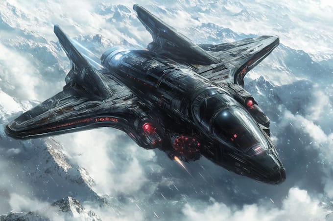 do sci fi spaceship design