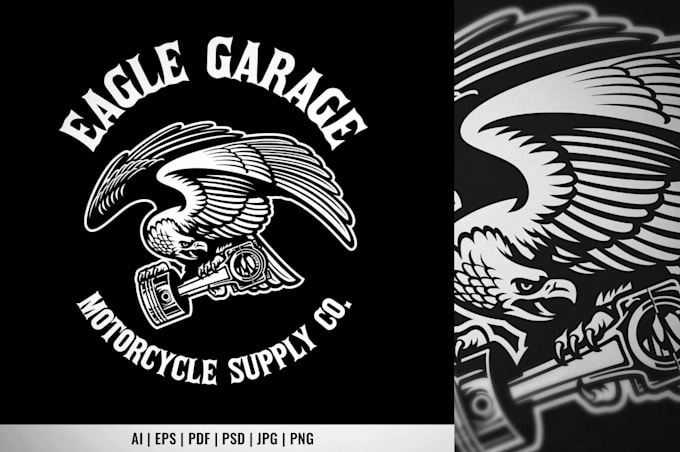 do custom antique logo design with vintage style
