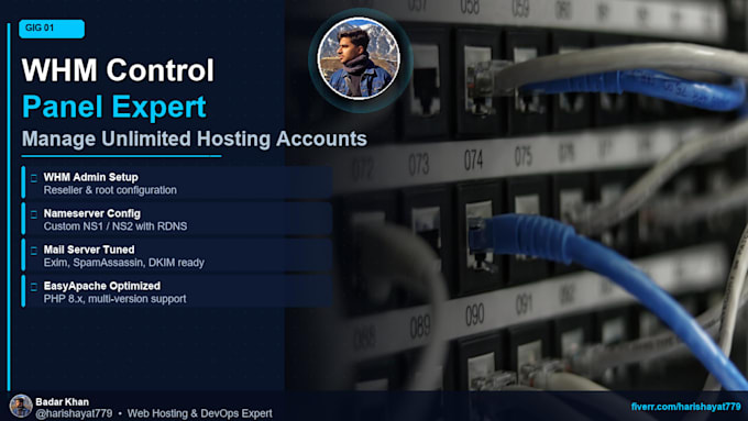 install, configure, and secure cpanel and whm on your server