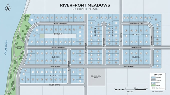 do land registry map, plot, subdivision map, tax assessor map, property line map