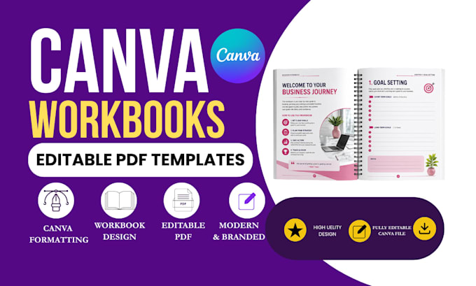 do canva formatting, ebook layout, workbook