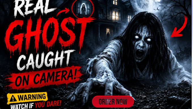 create viral horror thumbnails for your channel