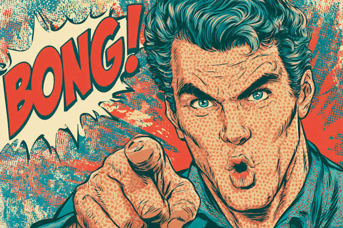 comic book illustration, comic graphic novel