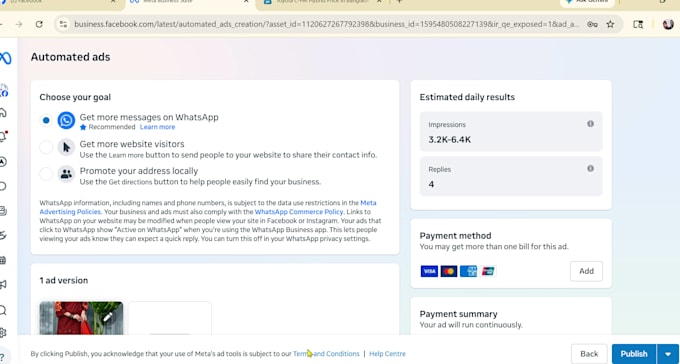 manage and optimize facebook ads for sales growth