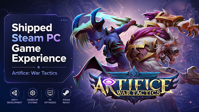 develop unity gameplay systems for your PC game