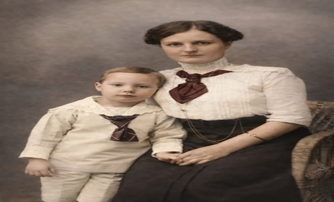restore old photos professionally and make them colourfull