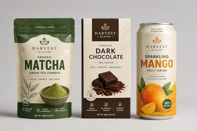 design professional packaging and label design
