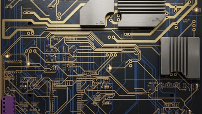design pcb schematics, custom pcb layouts, optimize and deliver gerber files