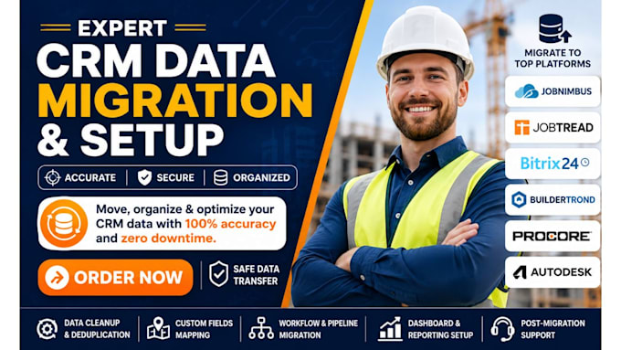 migrate data jobnimbus jobtread bitrix24 buildertrend procore autodesk data