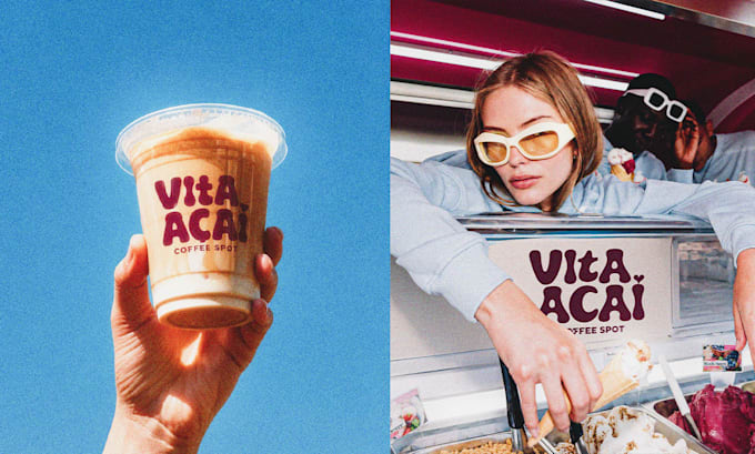 create premium coffe shop branding