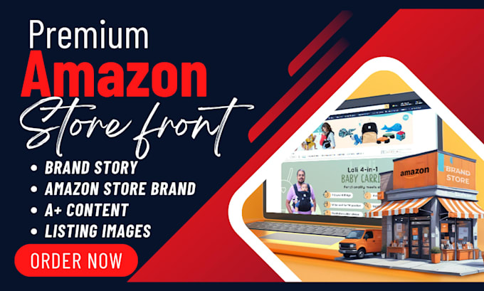 create amazon storefront design amazon brand store
