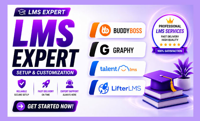 create course content on talentlms,buddyboss,lifterlms,graphy, and wordpress lms