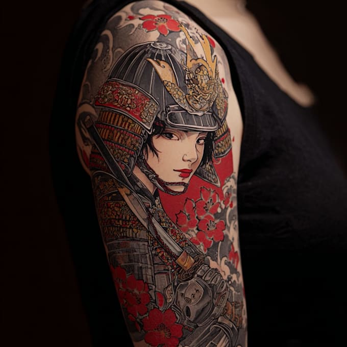 do a tattoo in japanese style