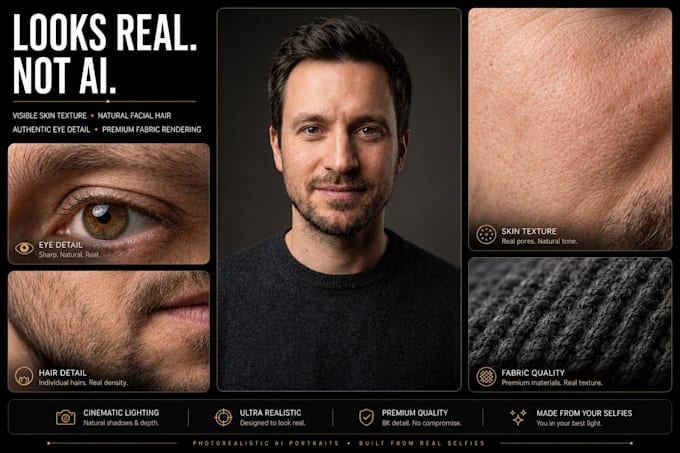 create realistic ai photos from your selfies