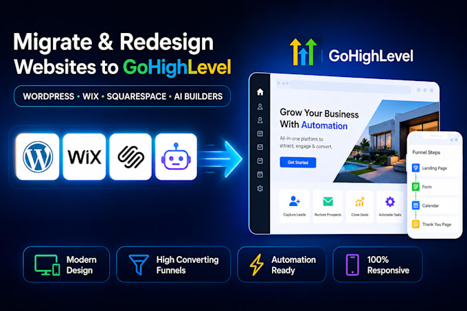 convert lovable ghl ai builder to ghl clone gohighlevel funnel website migration