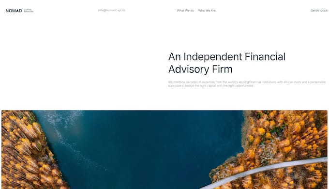 design and develop a simple coming soon landing page website in webflow