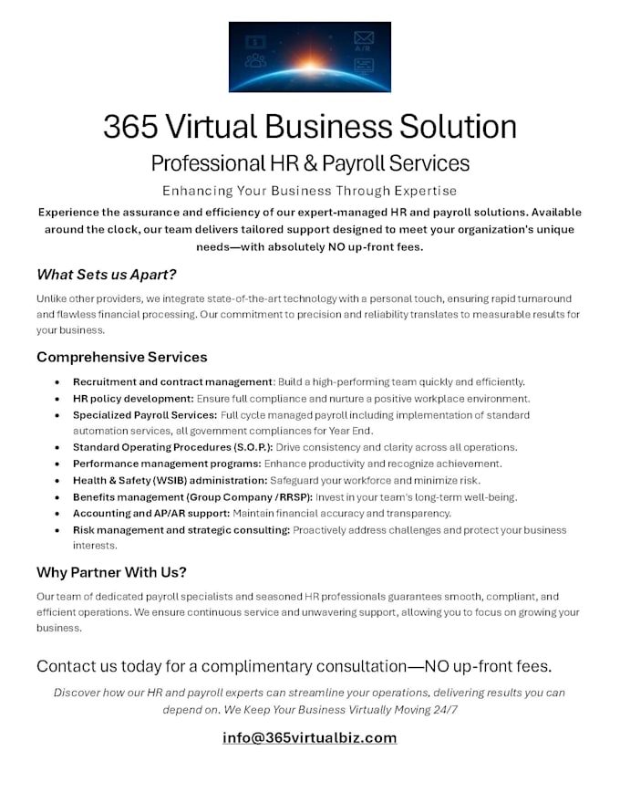 assist small businesses with expert full managed service
